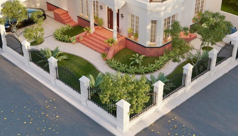 Perancangan konsep dan desain visual taman