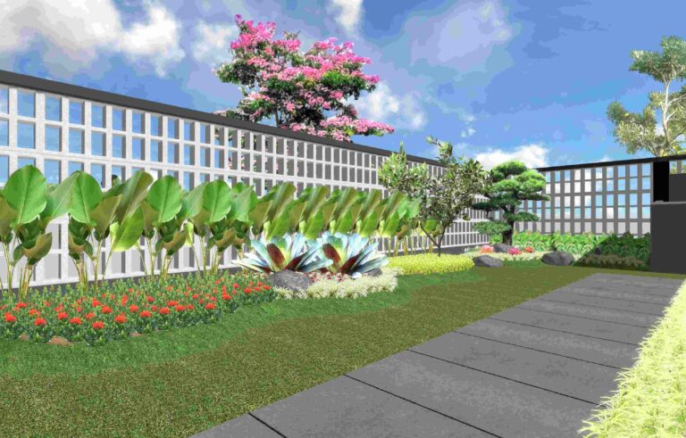 Desain Taman Custom & Terintegrasi Untuk Taman di Surabaya